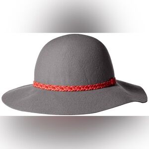 Prana Gray Hat with Pink Braid